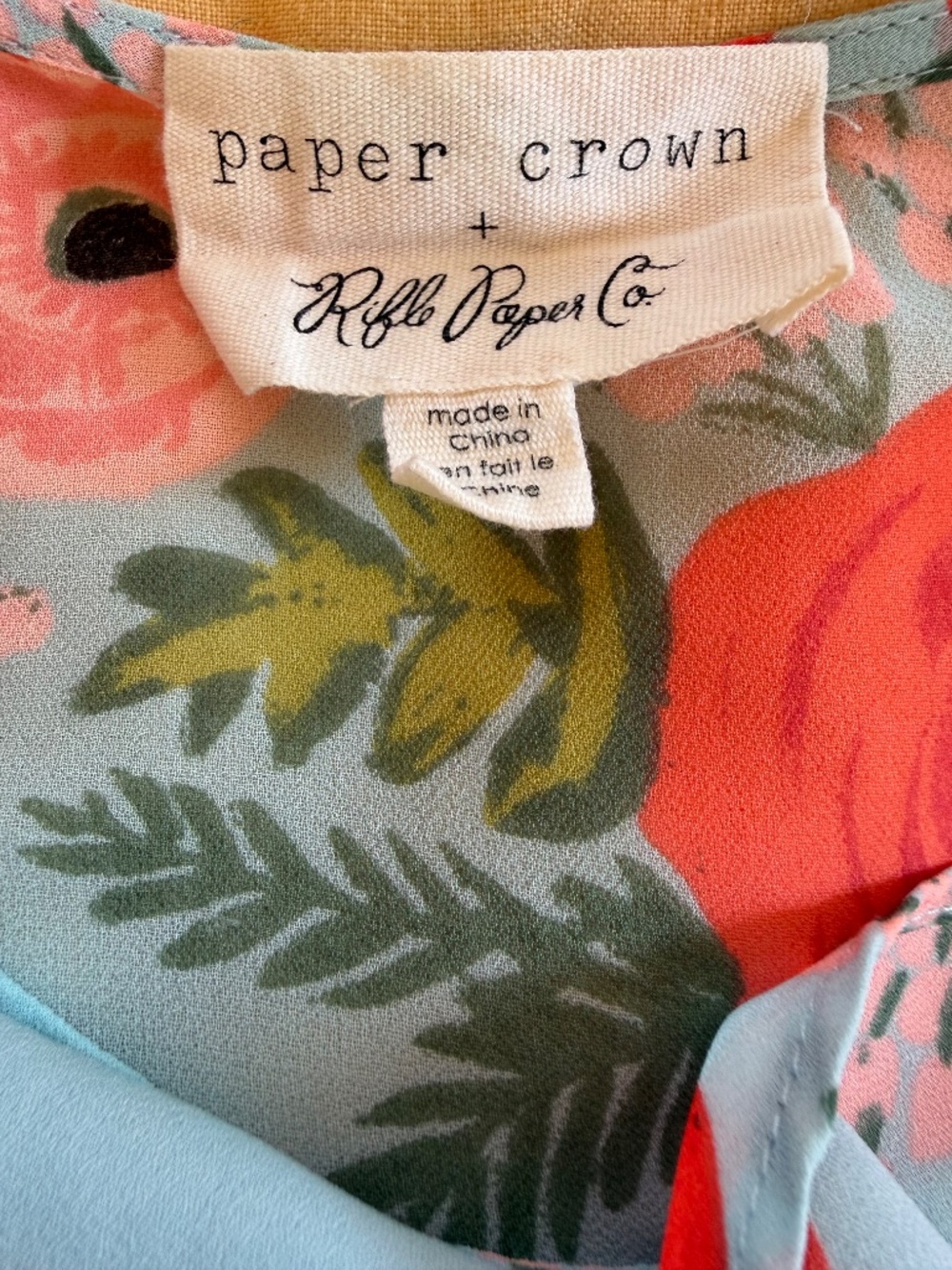 Paper Crown  + Rifle Paper Co. Anthropologie Dress - Picture 4 of 7